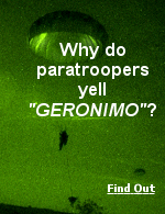 After World War II, army brass put an end to the yelling, worried that the mid-air screaming would give away a units position during operations.